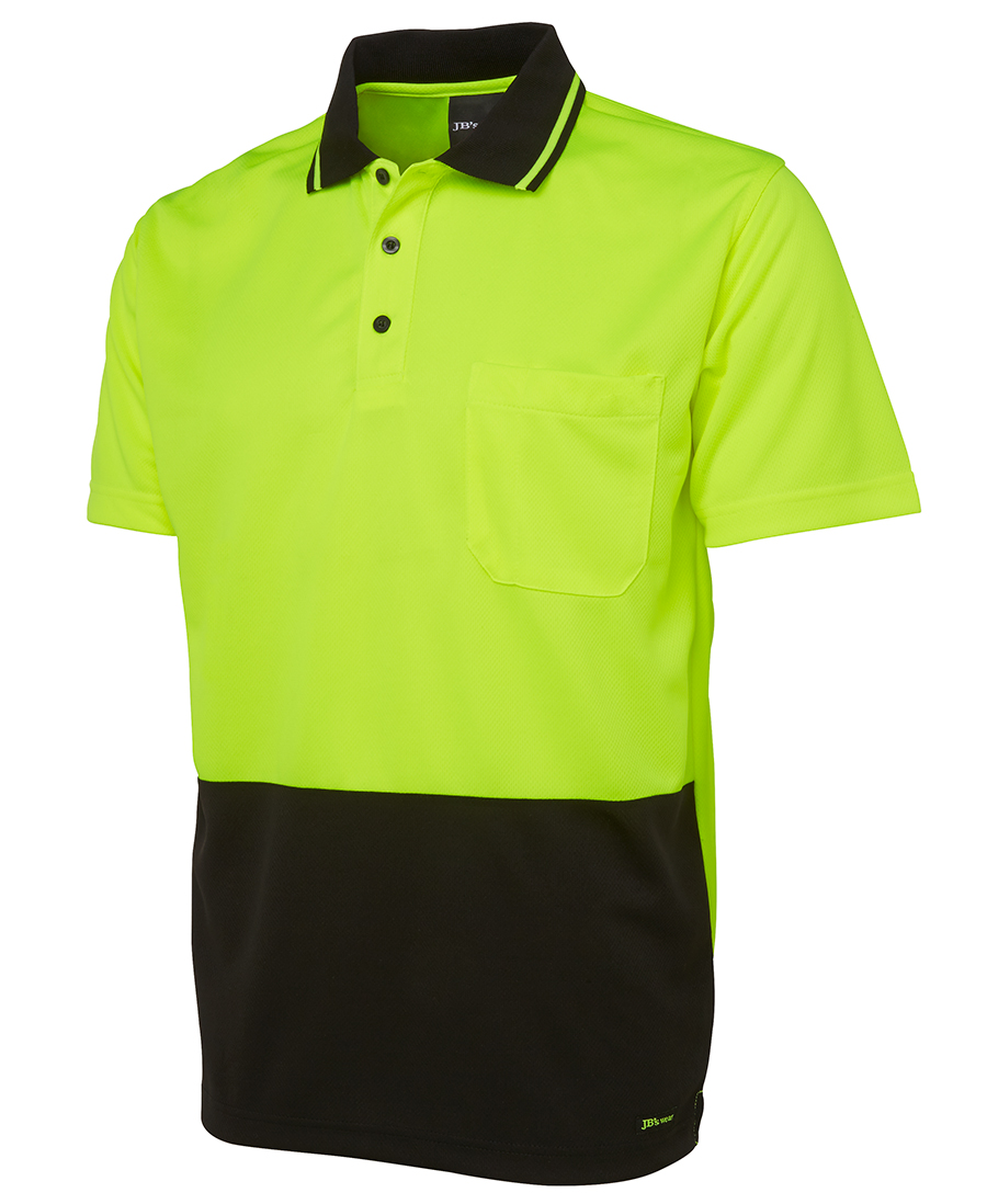 6HVNCEB_2_636021910890119429 6HVNC HiVis Short Sleeve Polo Shirt