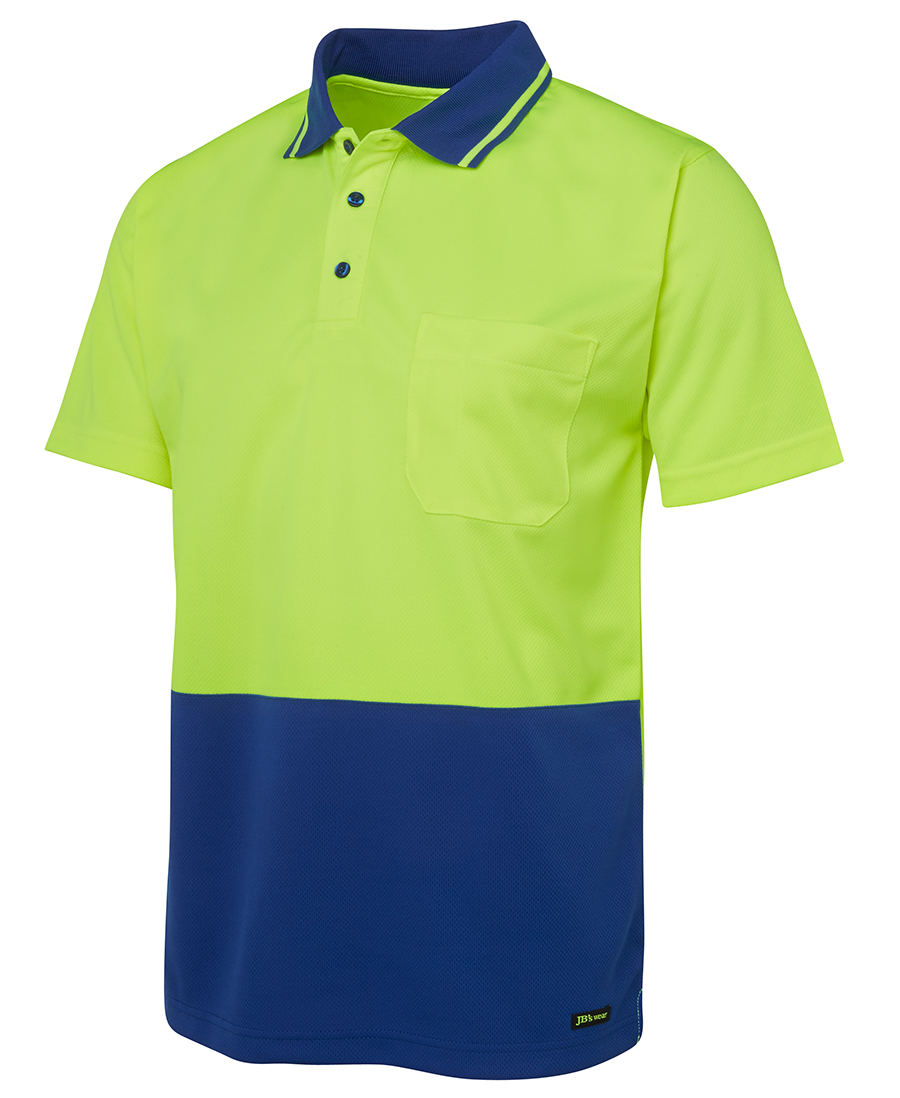 6HVNCER_2_636021915581870119 6HVNC HiVis Short Sleeve Polo Shirt