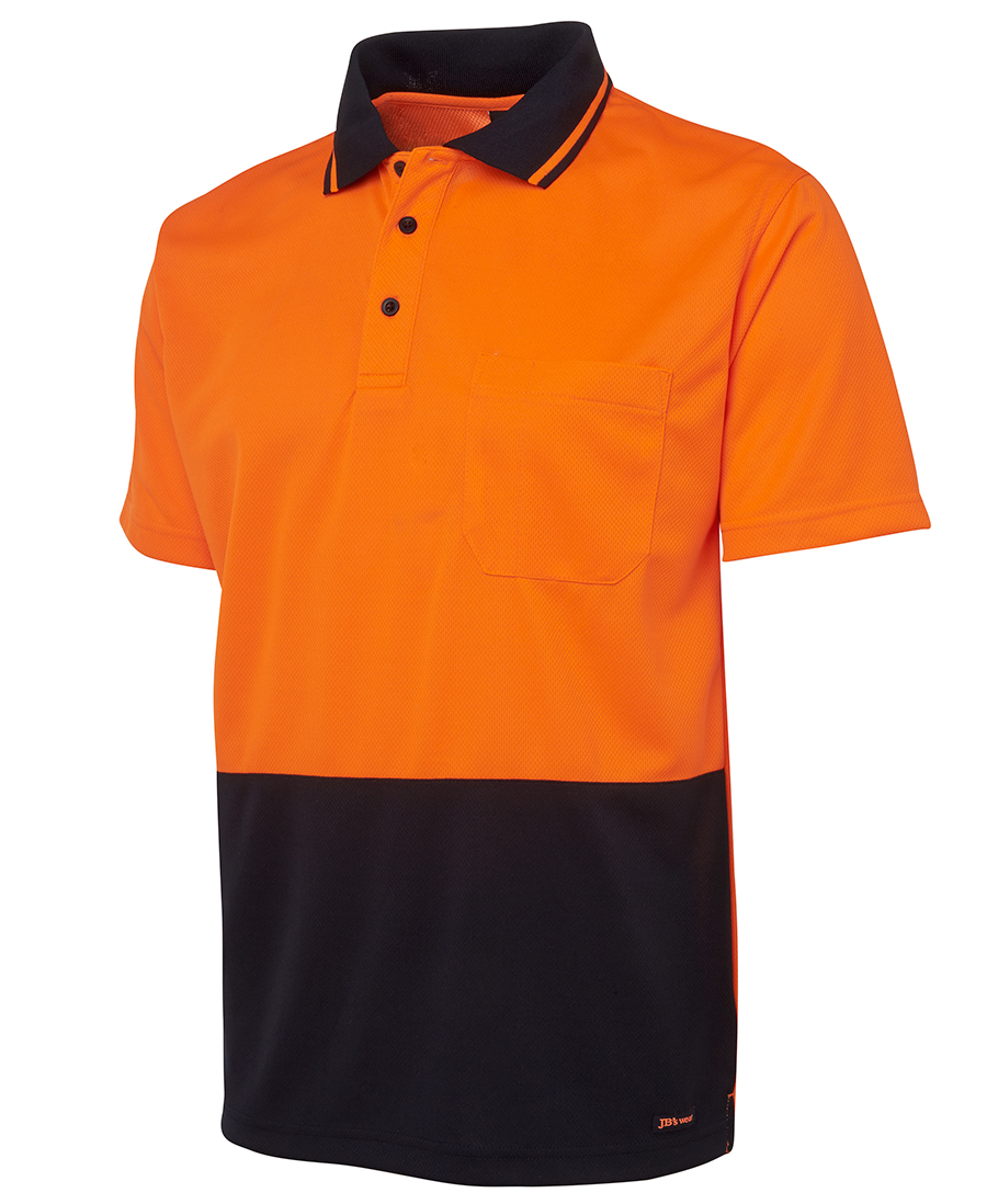6HVNCON_2_636021917120358644 6HVNC HiVis Short Sleeve Polo Shirt