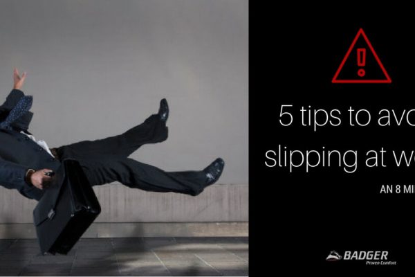 5 TIPS TO AVOID SLIPPING AT WORK