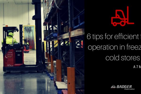 6 tips for efficient forklift operation in freezers & cold stores