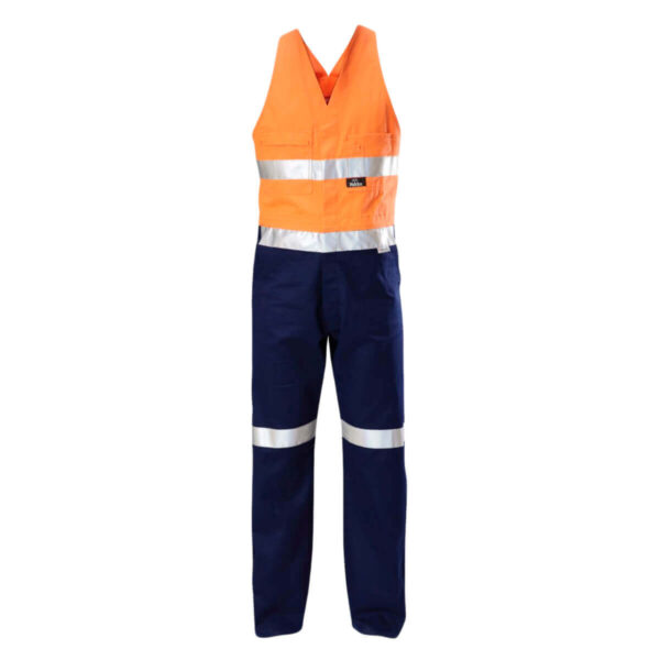 Hard Yakka HiVis Action Back (D+N) Overalls