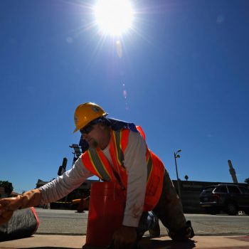 risk of Heat stroke when working in the sun